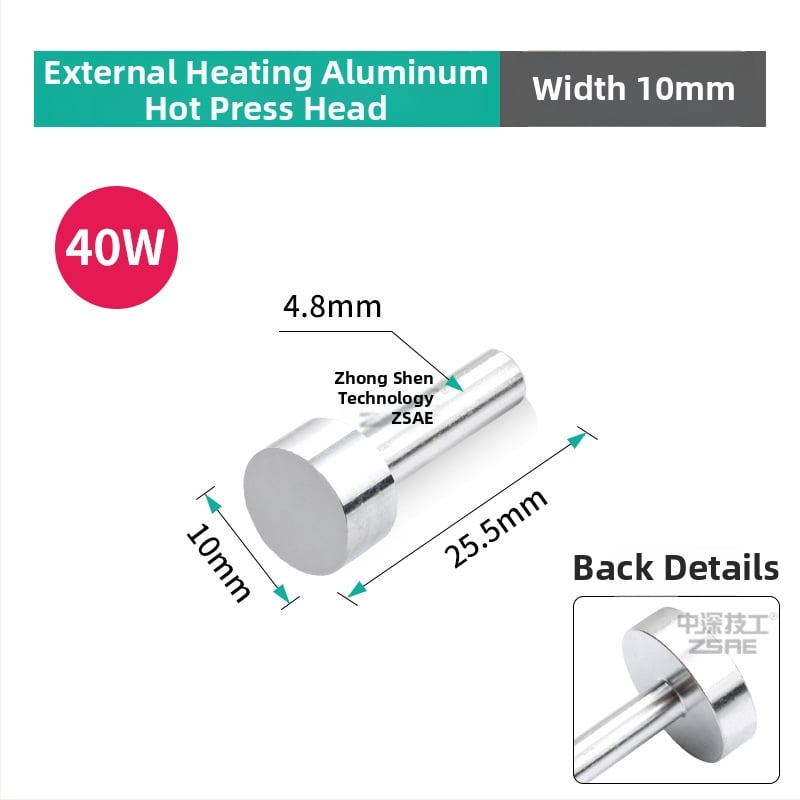 Litavimo įrankis remontui – 220V, 40W/60W, aliuminis, išorinė šildymo funkcija