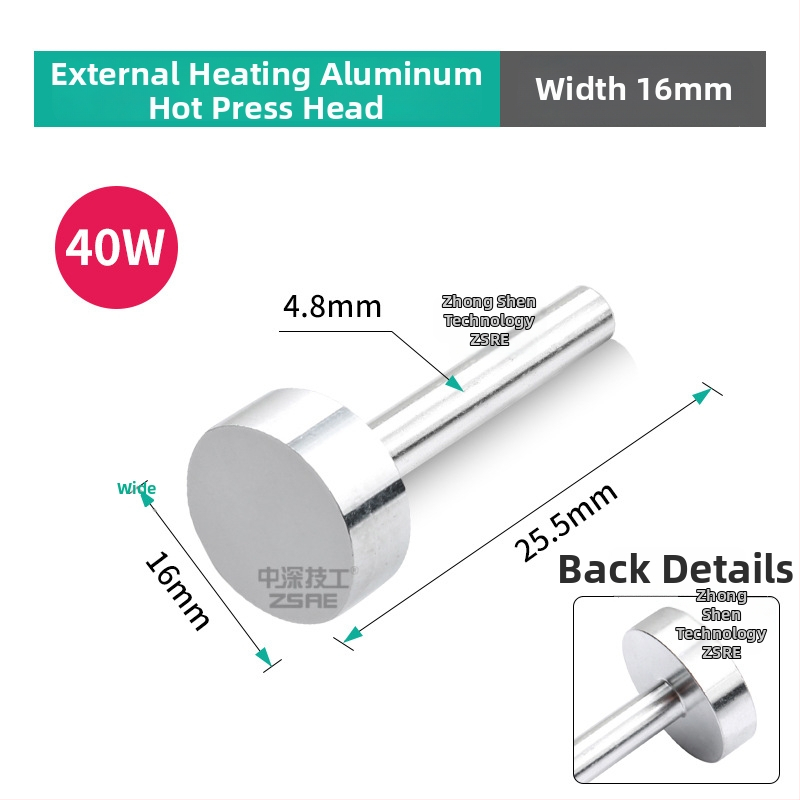 Litavimo įrankis remontui – 220V, 40W/60W, aliuminis, išorinė šildymo funkcija