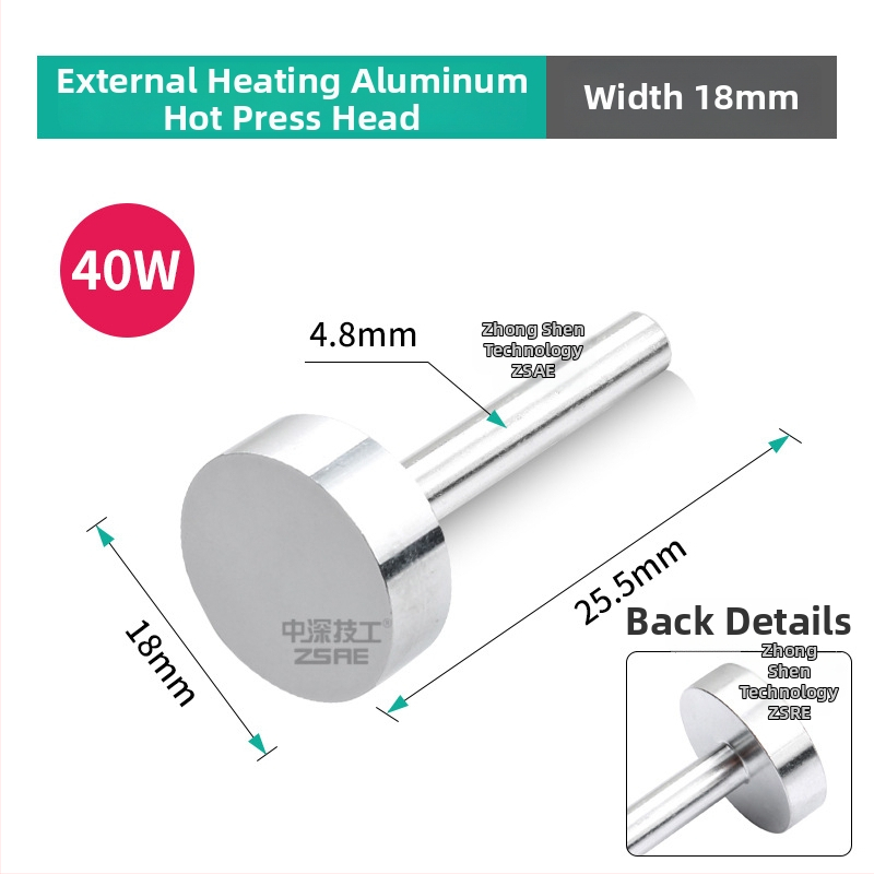 Litavimo įrankis remontui – 220V, 40W/60W, aliuminis, išorinė šildymo funkcija