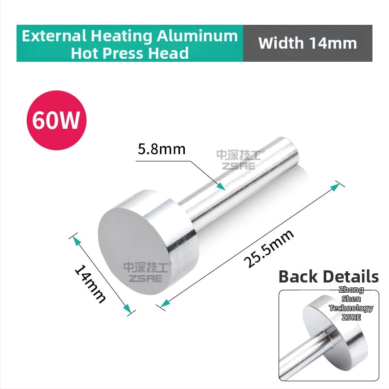 Litavimo įrankis remontui – 220V, 40W/60W, aliuminis, išorinė šildymo funkcija