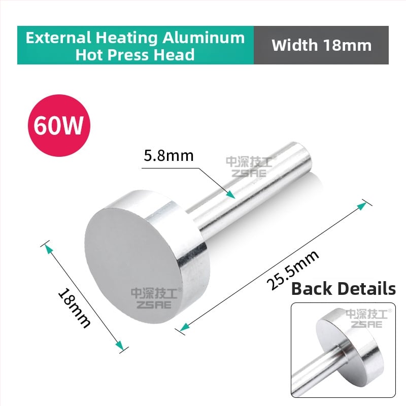 Litavimo įrankis remontui – 220V, 40W/60W, aliuminis, išorinė šildymo funkcija