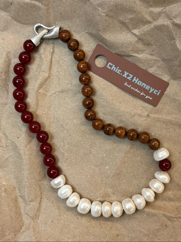 Brățară - Perle, Handmade, Stil feminin simplu, Bijuterie pentru mână