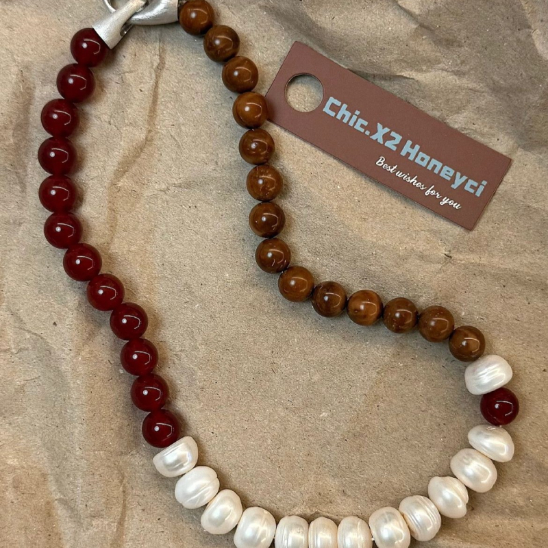 Brățară - Perle, Handmade, Stil feminin simplu, Bijuterie pentru mână