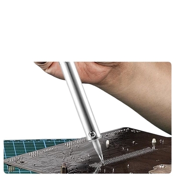 Állítható hőmérsékletű, nagy teljesítményű elektromos forrasztó készlet rozsdamentes acélból, alkalmas csatlakozók és vezetékek forrasztására