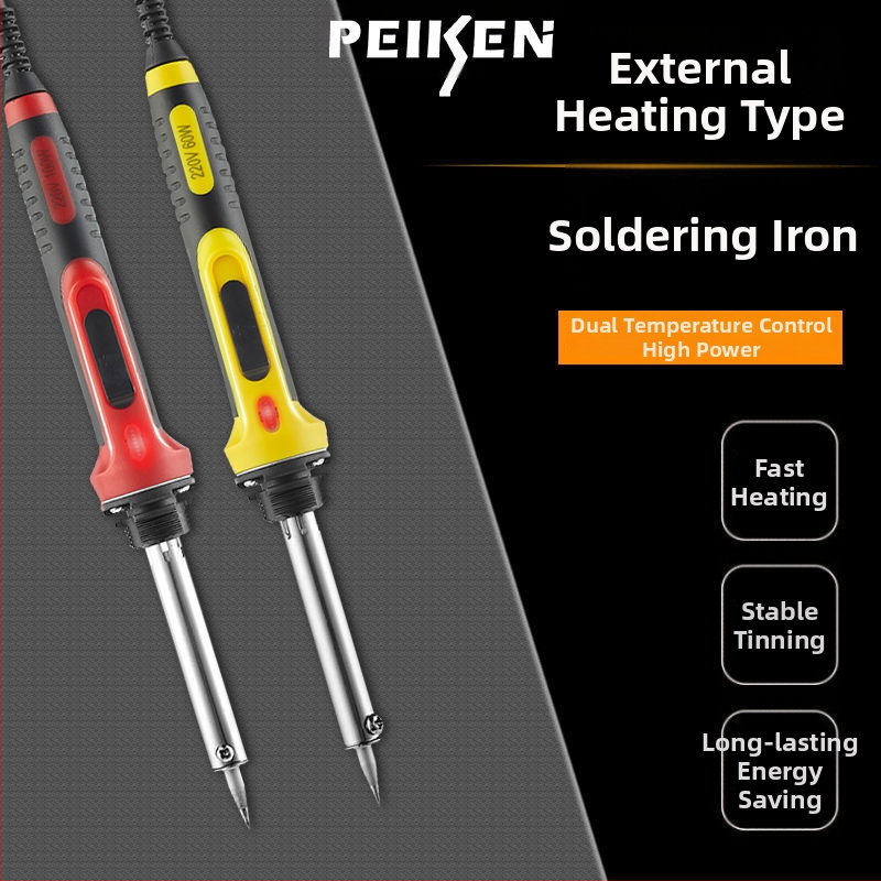 Elektrinis litavimo įrankių rinkinys su reguliuojama temperatūra, dideliu galingumu, nerūdijančio plieno konstrukcija, skirtas jungtims ir laidams