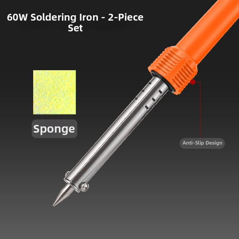 Állítható hőmérsékletű, nagy teljesítményű elektromos forrasztó készlet rozsdamentes acélból, alkalmas csatlakozók és vezetékek forrasztására