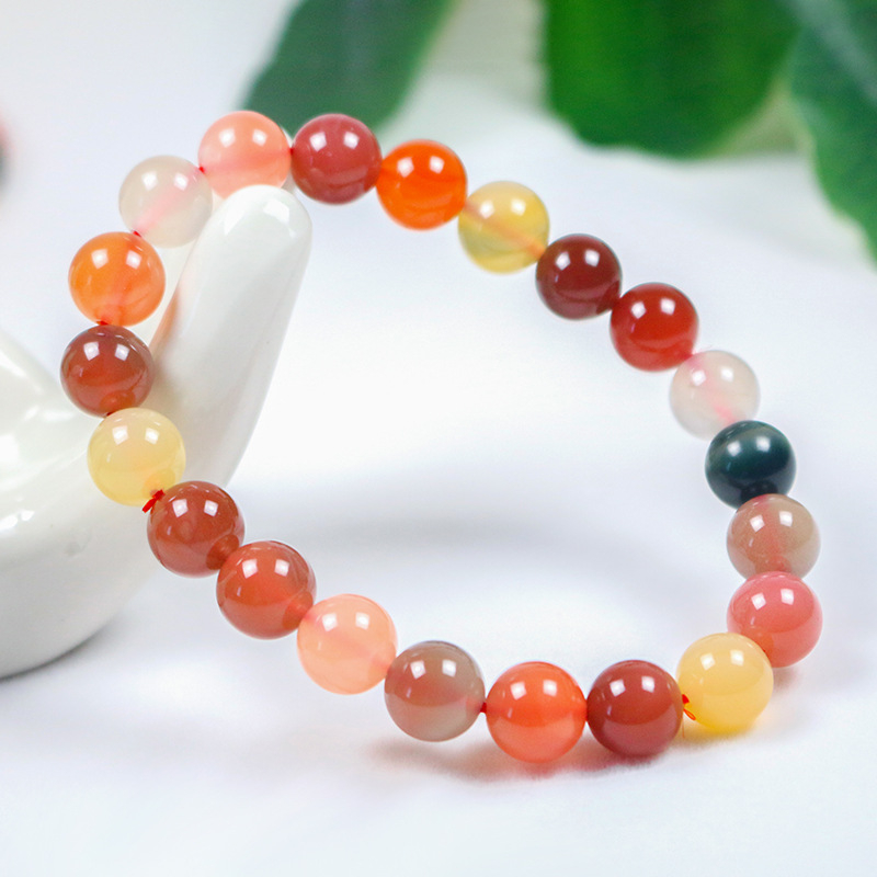 Narukvica Salt Source Agate, Ženski nacionalni stil, Ručno izrađeno, Serija 005