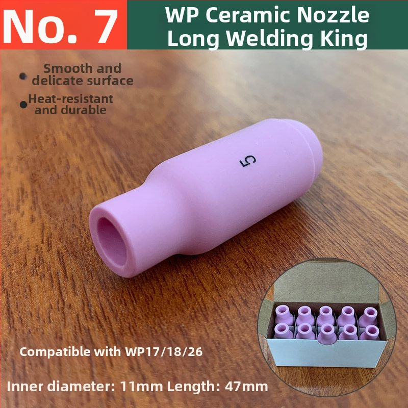 Houghty One kerámiás fúvóka ívhegesztéshez – porcelán fúvóka argon ívhez