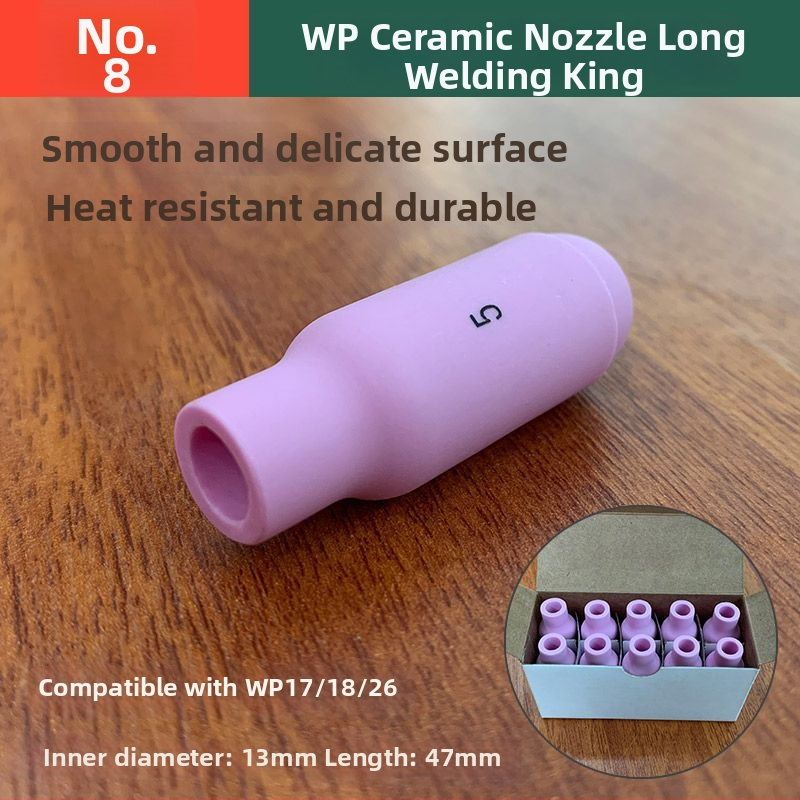 Houghty One kerámiás fúvóka ívhegesztéshez – porcelán fúvóka argon ívhez