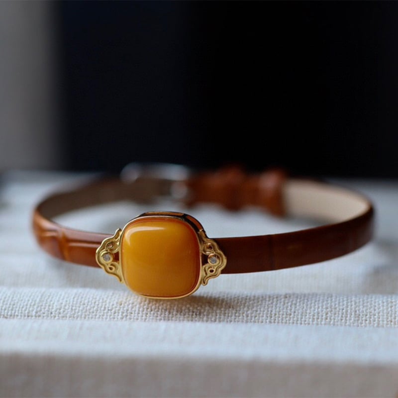 Privjesak od srebra S925, dvostruke namjene, kvadratni brojčanik, geometrijski vintage komad nakita za ruku