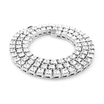 Unisex set nakita s tenis lančićem: naušnice, ogrlica i narukvica s privjeskom od legure, jesen 2022