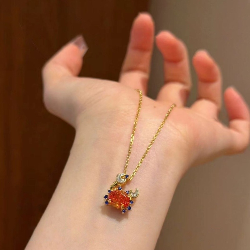 Bakreni set prstena i ogrlice, elektroplatirano, lanac tipa O, proljeće 2024