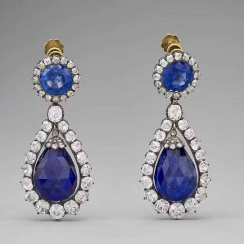 Geometriai alakú ötvözet nyaklánc, elektroplatírozás, Chi Hao, hagyományos lánc