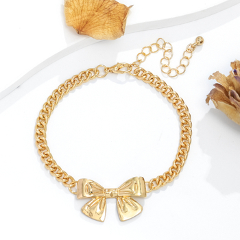 Set metalic pentru femei cu model butterfly/dragonfly/insect — colier, cercei și accesoriu de mână, electroplacare