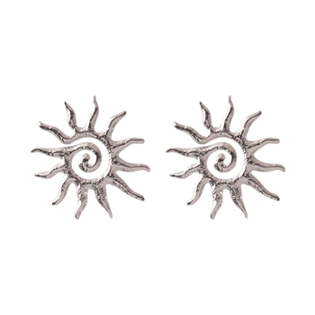 Set od nehrđajućeg čelika: naušnice i ogrlica s šupljim kružnim suncem, lanac za ključnu kost, privjesak od titan čelika, motivi zvijezda/sunce/mjesec/univerzum