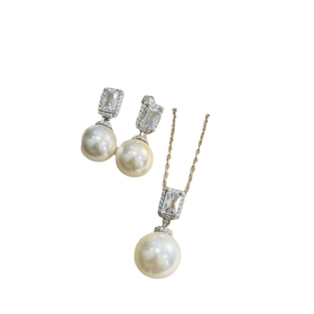 Set nakita od srebra 925: ogrlica, naušnice i prsten; standardni lanac; uzorak tikve