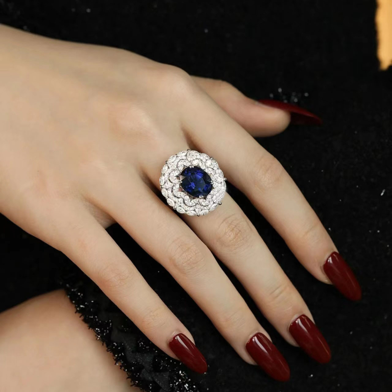 Set ogrlice i narukvice s umetkom od kamenja, bakar, elektroplatina, kuglični lanac