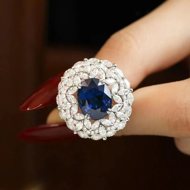 Set ogrlice i narukvice s umetkom od kamenja, bakar, elektroplatina, kuglični lanac