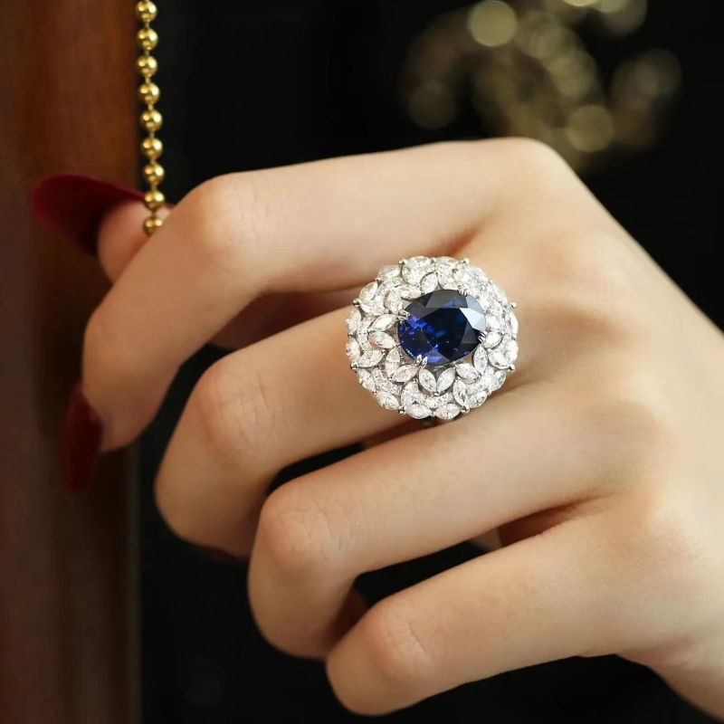 Set ogrlice i narukvice s umetkom od kamenja, bakar, elektroplatina, kuglični lanac