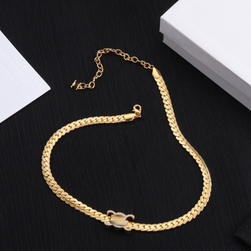 Arc de Triomphe set ogrlice i narukvice, bakrena osnova, mosazni privjesak, Twist lanac, za žene, proljeće 2024