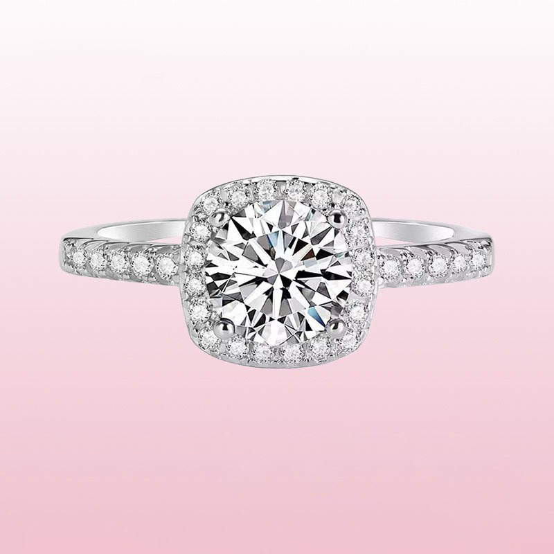 Rézgyűrű, geometriai dizájn, elektroplatált felület, női koreai stílus