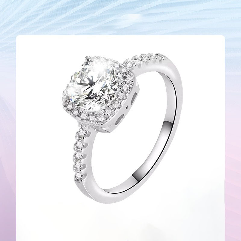 Rézgyűrű, geometriai dizájn, elektroplatált felület, női koreai stílus