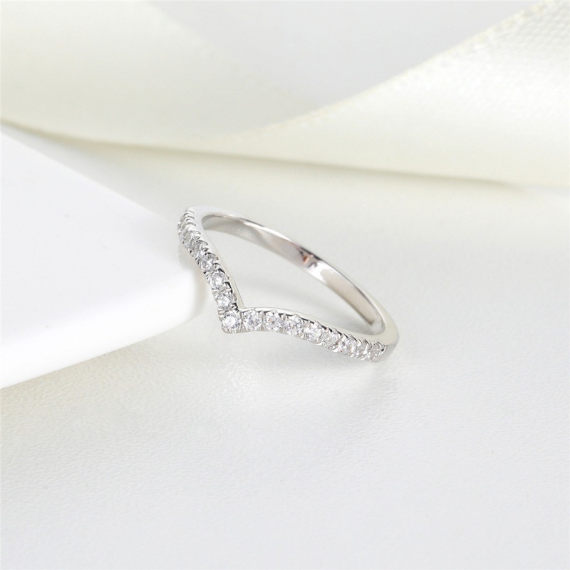 925-ös ezüst gyűrű, geometriai mintázat, elektroplatált felület, nőknek