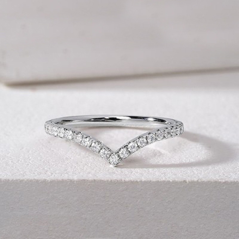 925-ös ezüst gyűrű, geometriai mintázat, elektroplatált felület, nőknek