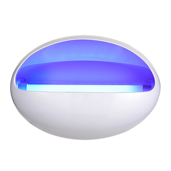 Стенна лампа за комари със залепваща уловка, LED, захранване от контакт, ABS корпус, обхват 41–60 м²