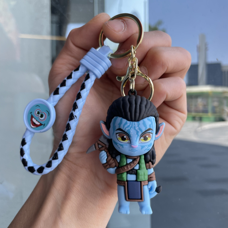 YP Cartoon Avatar privjesak za ključeve, PVC 3D figura