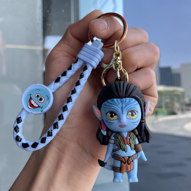 YP Cartoon Avatar privjesak za ključeve, PVC 3D figura
