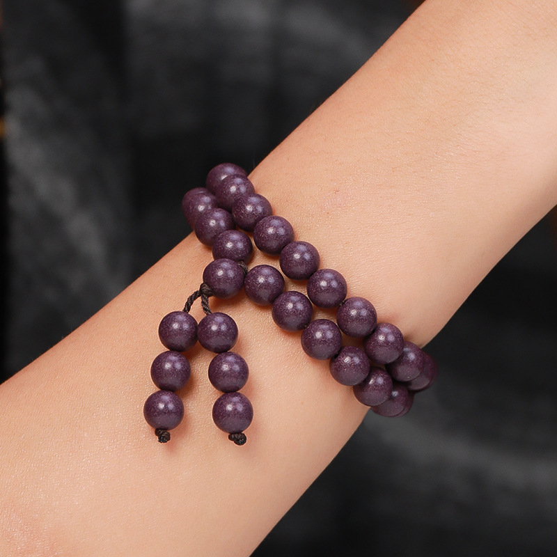 Brățară din oțel inoxidabil, 120 mărgele, stil chinezesc nou, formare prin mașină