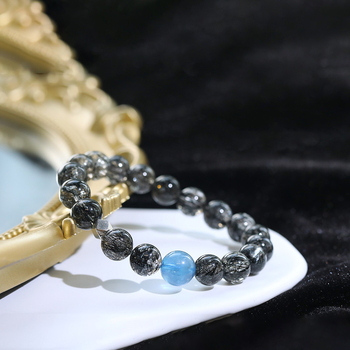 Narukvica od kristalnih kuglica, modni stil, unisex, marka Yijia Crystal, prilagodljiva