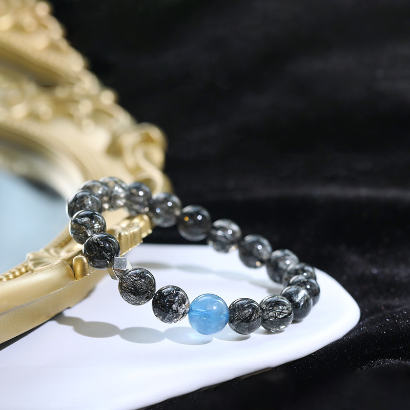 Narukvica od kristalnih kuglica, modni stil, unisex, marka Yijia Crystal, prilagodljiva
