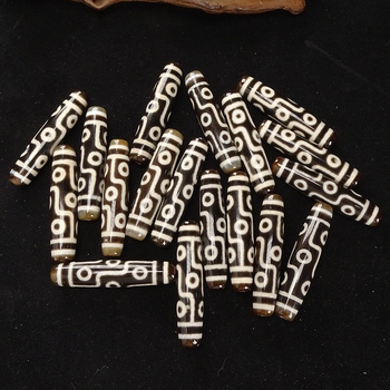 Κολιέ με χάντρες Ντι Ζι από αχάτη – προέλευση Γκουανγκζού, χύδην συσκευασία, Holy Jewelry