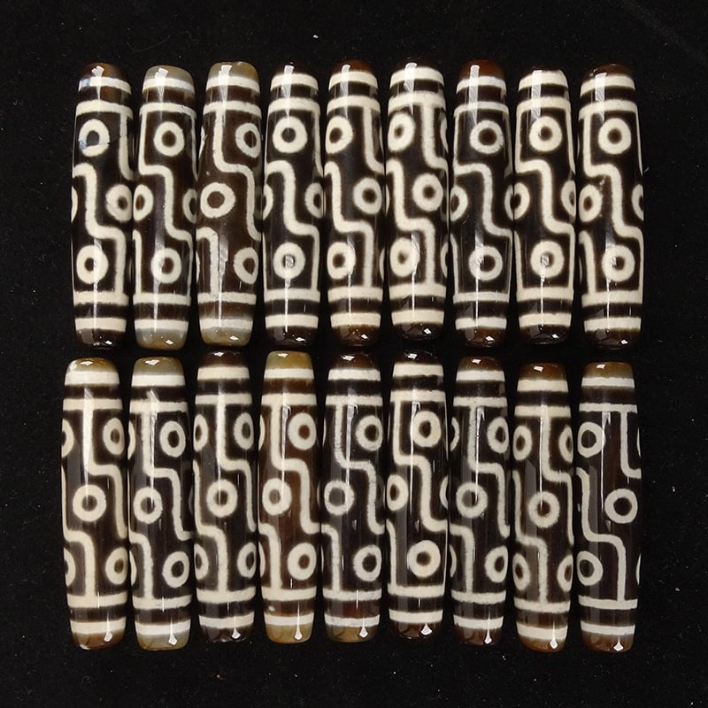 Κολιέ με χάντρες Ντι Ζι από αχάτη – προέλευση Γκουανγκζού, χύδην συσκευασία, Holy Jewelry