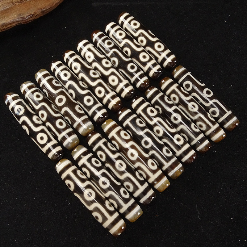 Κολιέ με χάντρες Ντι Ζι από αχάτη – προέλευση Γκουανγκζού, χύδην συσκευασία, Holy Jewelry