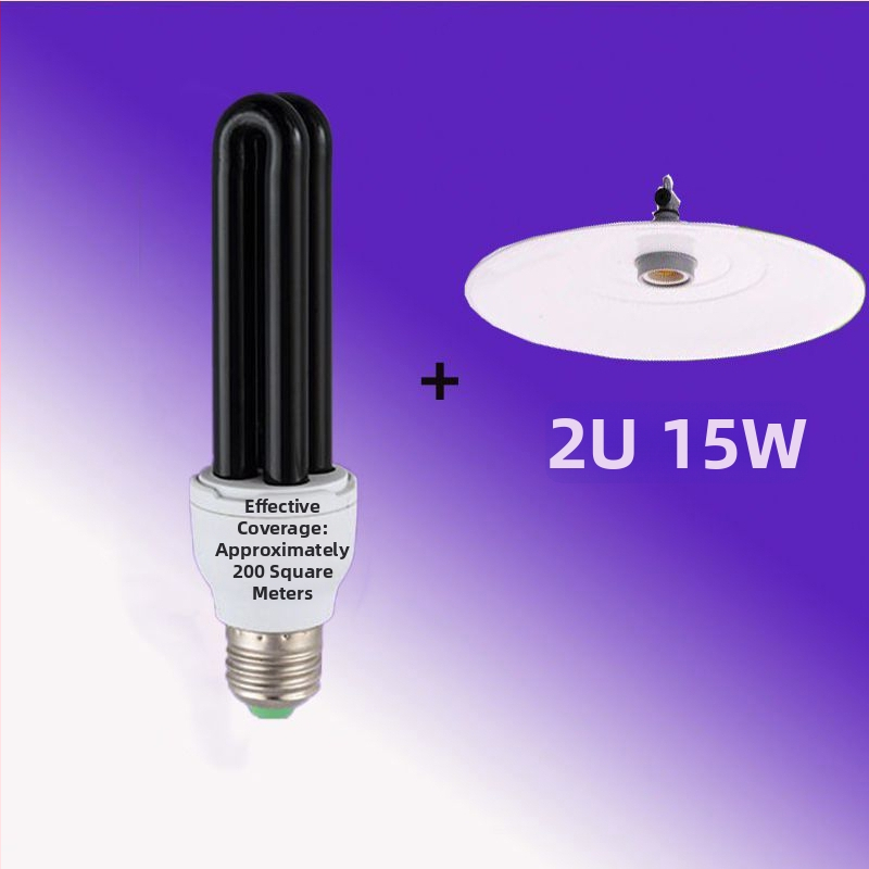 Lauko elektrinė vabzdžių gaudyklė su lempute (10 m² aprėptis; rankinis elektrinis šokas; be įmontuotos baterijos)