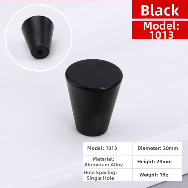 Skapja/atvilktnes rokturis, apaļš, ar vienu caurumu, no alumīnija sakausējuma, matēts virsmas