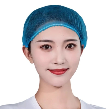 Μιας χρήσης καπέλο μαγειρείου από μη υφαντό ύφασμα, αναπνεύσιμο, υγιεινό, μονόχρωμο, μινιμαλιστικό στυλ