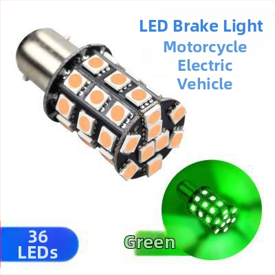 Sanmyushi 12V LED спирачна светлина за мотоциклет, модел 1157, за MT/manual трансмисия