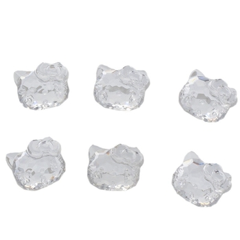 DIY dodaci za nakit, akril, ekološki, ravna baza mačje glave, jesen 2024 izdanje