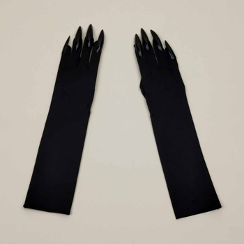 Halloween kandže rukavice s dugim noktima (Materijal: tkanina; Stil: prstne rukavice; Monohromatski uzorak; Obrada: mat; Spol: Unisex)
