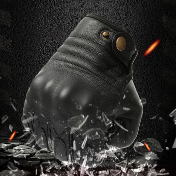 Motociklističke rukavice – Unisex, teleća koža, Harley Retro stil, sve sezone, protuklizne za vožnju na otvorenom