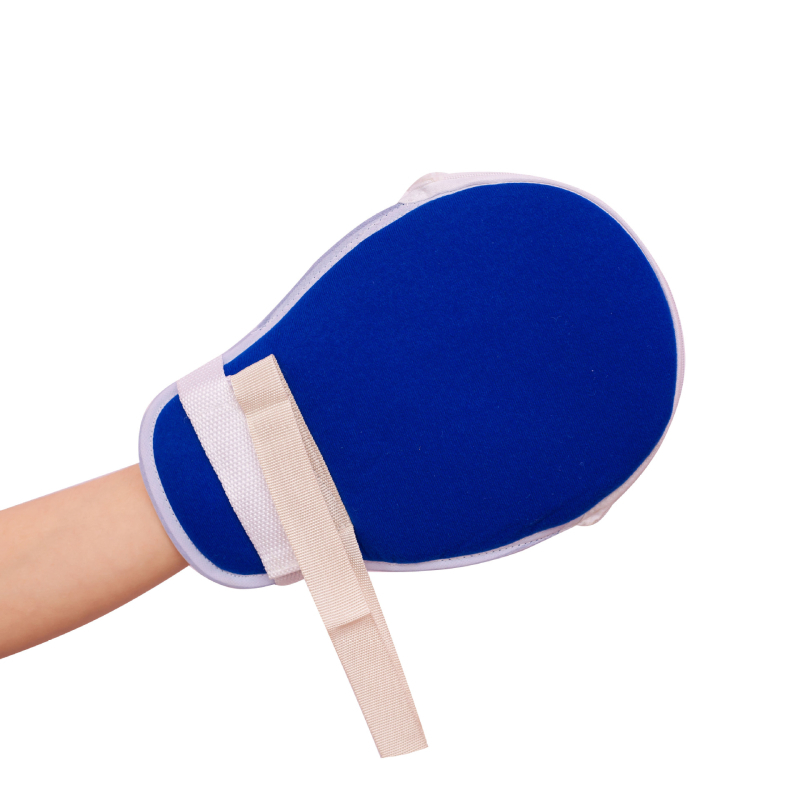 Ribojančios pirštinės su dirželiais, kvėpuojanti rankos imobilizacija, medicininis naudojimas, CE sertifikatas