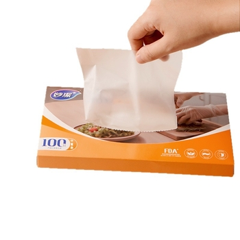 Γάντια μίας χρήσης από PE - Παχύτερα, Διαφανή (Υλικό: PE; Πάχος: Παχύτερο; Σχέδιο: Διαφανές)