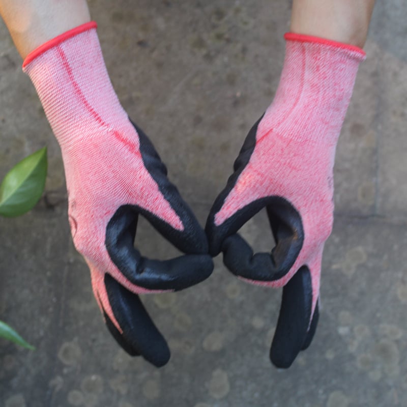 Kertészeti kesztyűk, magas rugalmassággal, szúrásálló, vízálló, lélegző