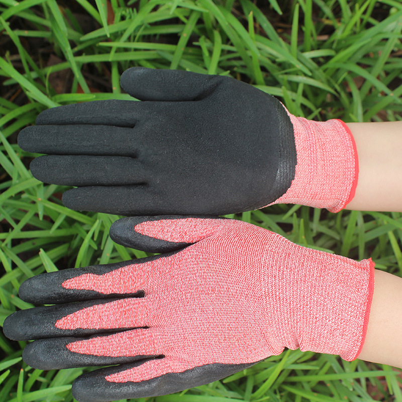 Kertészeti kesztyűk, magas rugalmassággal, szúrásálló, vízálló, lélegző