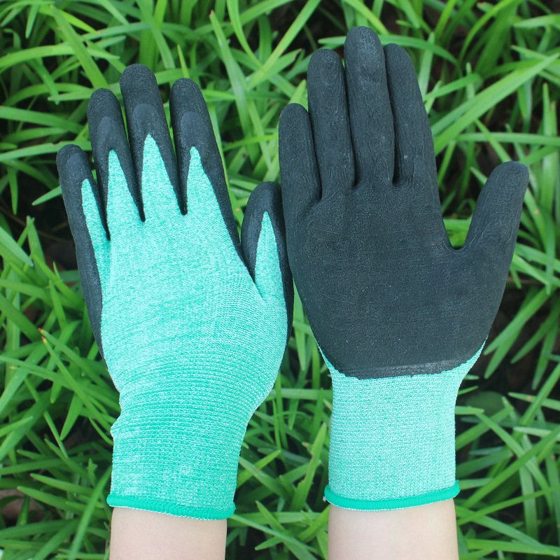 Kertészeti kesztyűk, magas rugalmassággal, szúrásálló, vízálló, lélegző