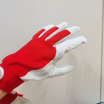 FK márkájú disznóbőr munkakesztyűk kertészeti metszéshez és hegesztéshez, légáteresztő, kopásálló